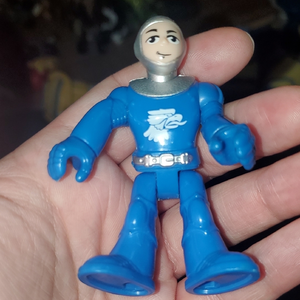 ❤️‍🔥10/$10❤️‍🔥 Mini Blue Space Man Action Figure Toy